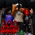 Baby lamaron world#300/trey hunnad