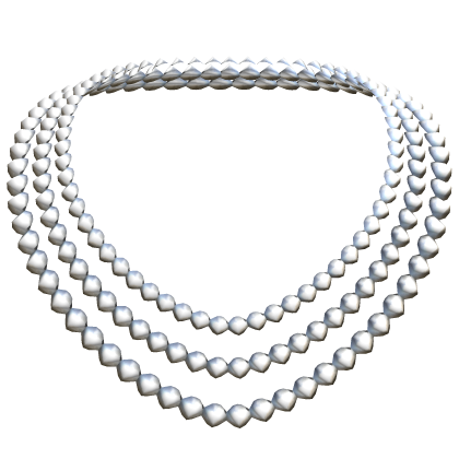 Pearl Victorian Necklace (White) thumbnail
