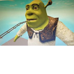 Cart ride into Shrek!