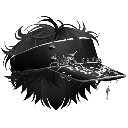 Hair Summer Cap ( Black ) Roblox item