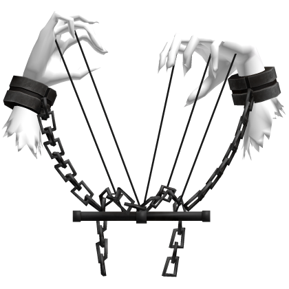 Creepy Chained Ventriloquist Puppeteer (White) Roblox item