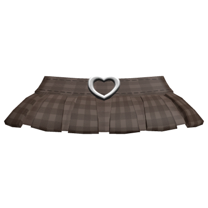 Brown skirt roblox online