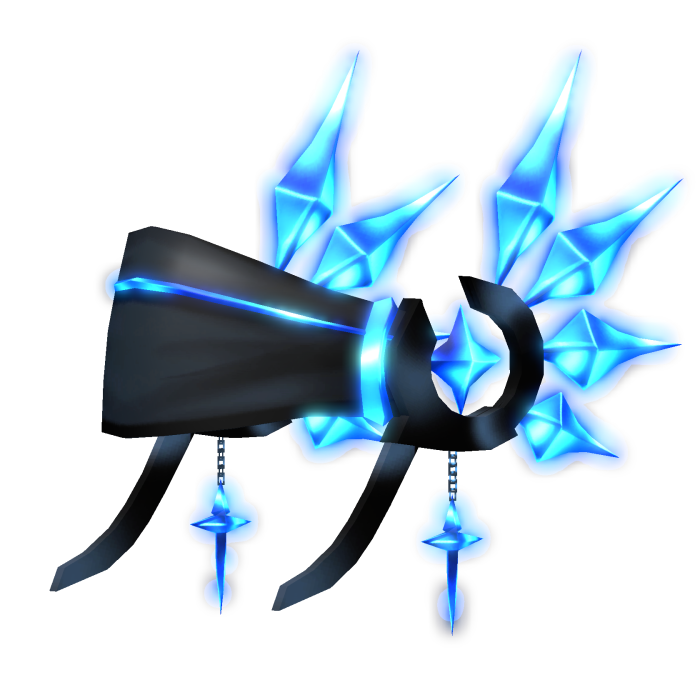 [GLOWING] Blue Angel Valk Black Holy Aura