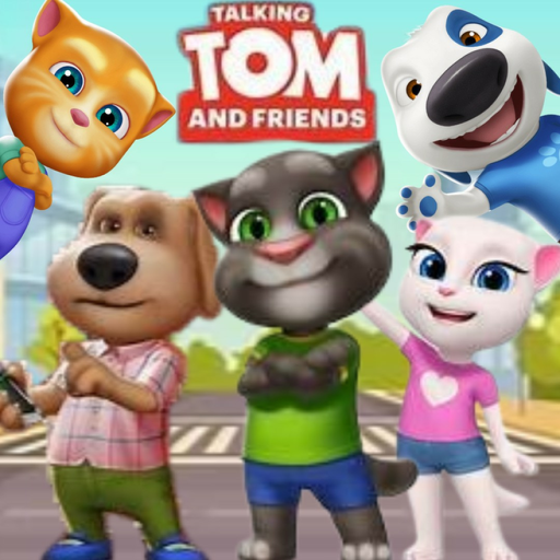 Talking Tom and Friends RP official Roblox game thumbnail