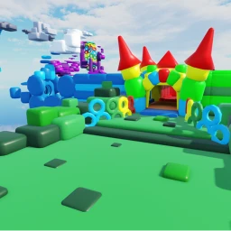 Bouncy castle obby icon