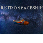Retro spaceship
