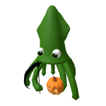 Green Pumpkin Squid