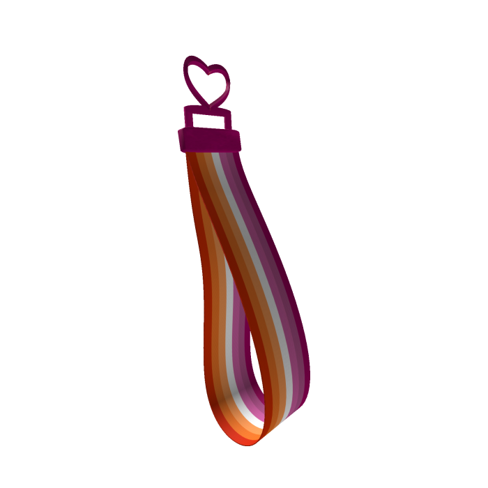 [1.0] les strap keychain