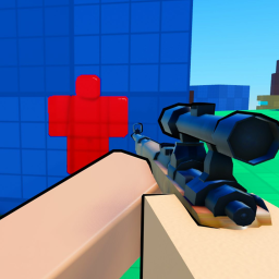 a poorly made fps game icon