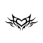 Black Fire Crown Y2k