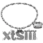 ৎ ‧ xtsiii necklace ˖° ♡