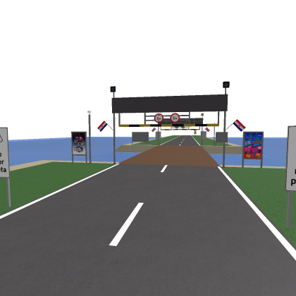 Croatian Cross-Bridge Road