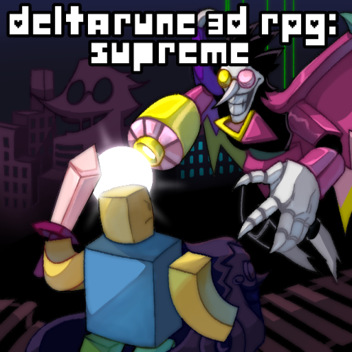 (HALLOWEEN) Deltarune 3D RPG Supreme official Roblox game thumbnail