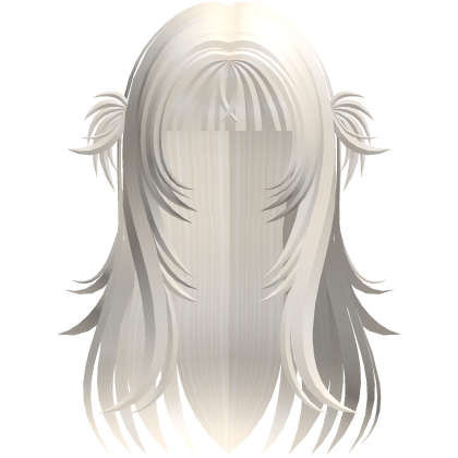 Messy Blonde Layered Hair & Spiky Mini Pigtails Roblox item