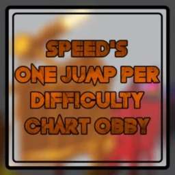 Speed's One Jump Per Difficulty Chart Obby icon