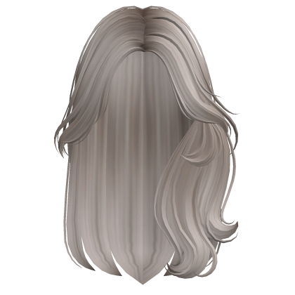 Layered Wavy Valley Girl Hair (Ash Blonde) Roblox item