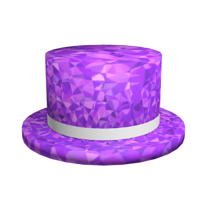 Purple Sparkle Time Classic Top Hat