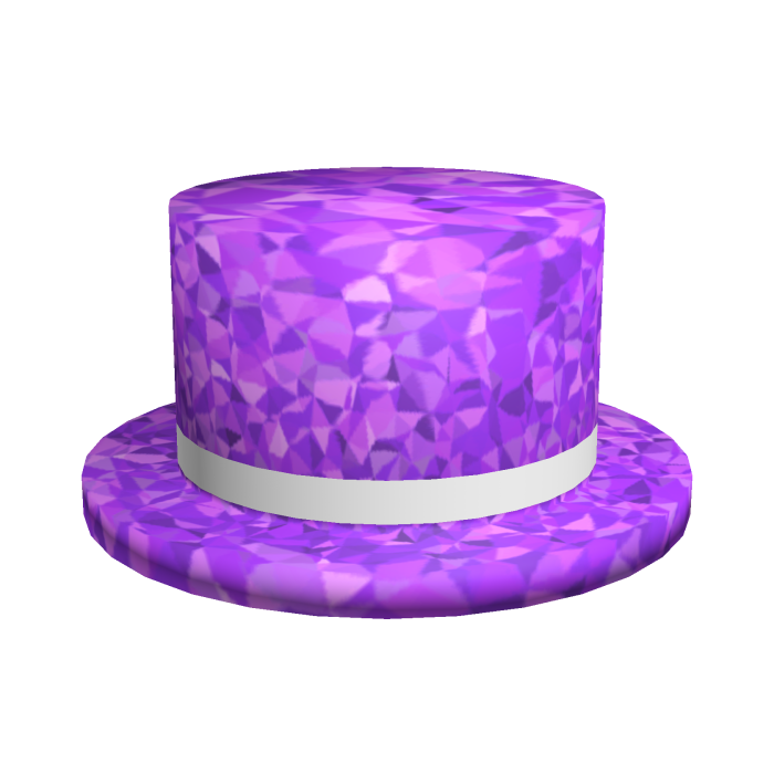 Purple Sparkle Time Classic Top Hat