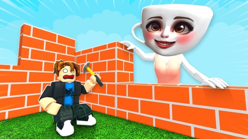 يبني للبقاء على قيد الحياة Brainrots!