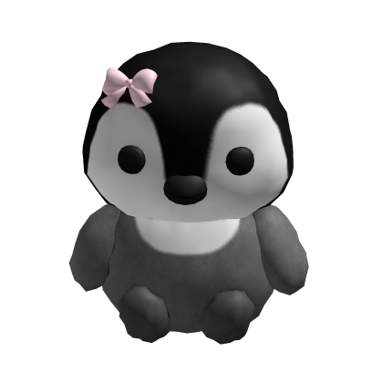 ♡ baby penguin plushie (holdable)