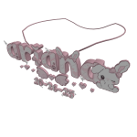 ariana bunny necklace 1.0