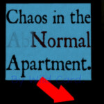 Chaos in the Normal Apartment. (WIP)