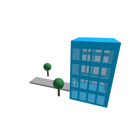 Cyan Office Building!