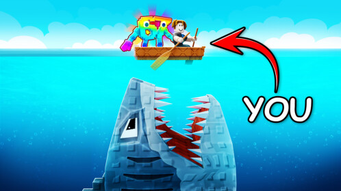 Survive Shark for Brainrots!