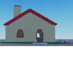 A house and a car