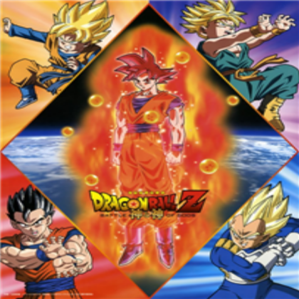 Dragon Ball Z Battle of gods Poster Roblox decal