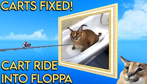 Cart Ride into Floppa🎉