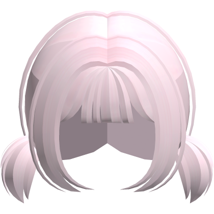 Short cutecore mini bob pigtails in pink
