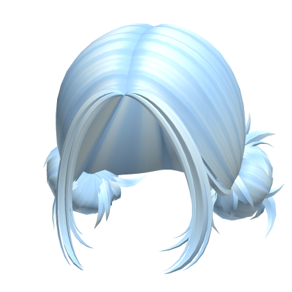 -',ৎ Low Preppy Spikey Buns in Soft Blue