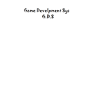 Game Development System
