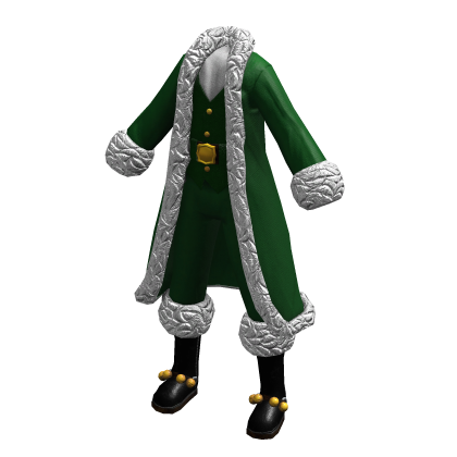 Mr. Santa Claus Outfit | Green Gold Green