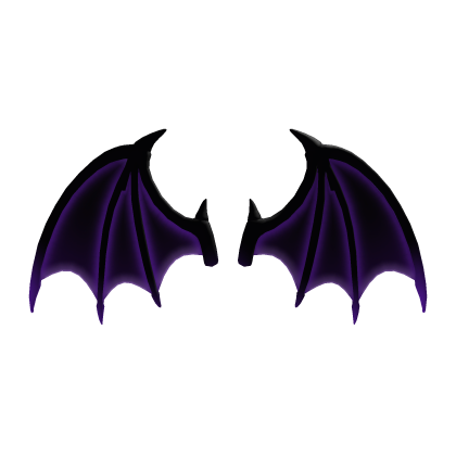 Halloween Purple Witch Wings