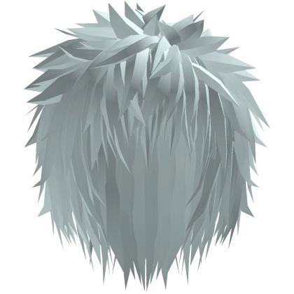 Light Blue Messy Anime Spiky Gothic Emo Boy Hair Roblox item