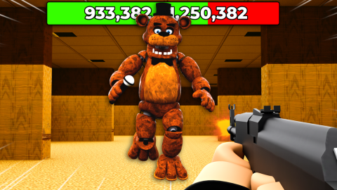 Fight FNAF in Backrooms🚪