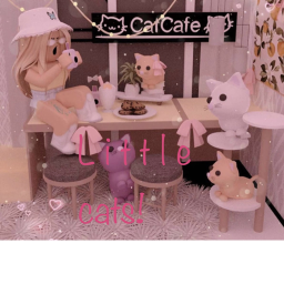 Little cats! Hang out!