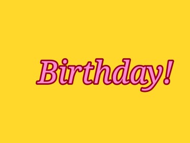 Birthday