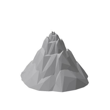 💖 Mountain Lowpoly Ice Rock Valley Snow Mountai