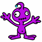 Purple Alien club