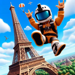 Fall Off The Eiffel Tower Simulator