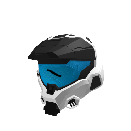 Space Helmet MK 2 {White and Blue}