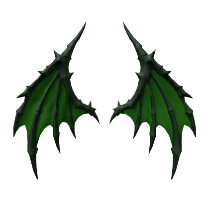 Green Demon Wings Shadow Reaper Roblox item