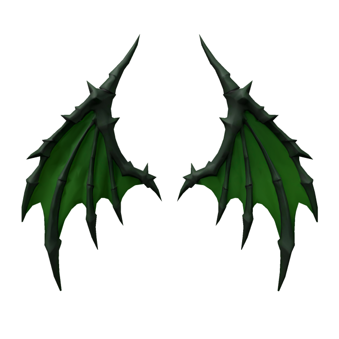Green Demon Wings Shadow Reaper