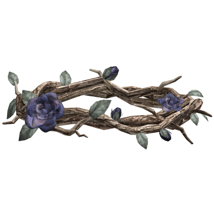 Rose Thorn Crown - Gold & Lavender Roblox item