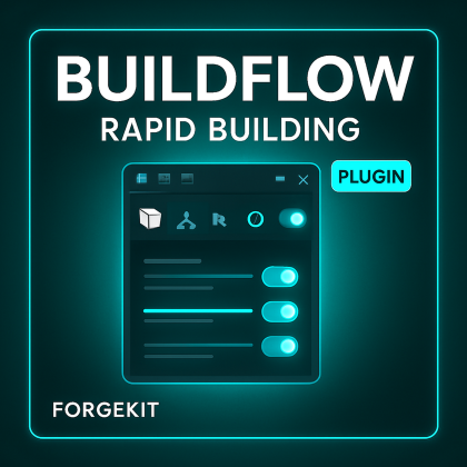BuildFlow - Grid Snap, Array & Anchor Tools