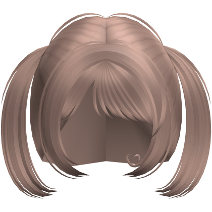 Cute Dolly Soft Pigtails (Light Brown) Roblox item