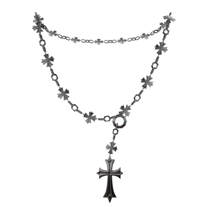 Silver Cross Necklace thumbnail